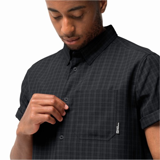 Jack Wolfskin EL DORADO SHIRT MEN XXL мужская рубашка с короткими рукавами