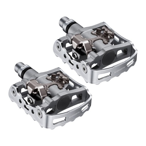 Педали платформы Shimano PD M324 с зажимами SPD + шипами