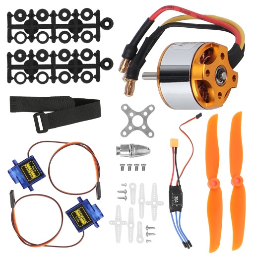 2212 1400KV Двигатель 8060 Пропеллер 9G Сервопривод 30A XT60 Комплект ESC для вертолета