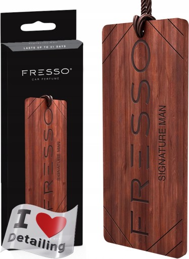 Автомобильная ароматная подвеска Fresso Signature Man