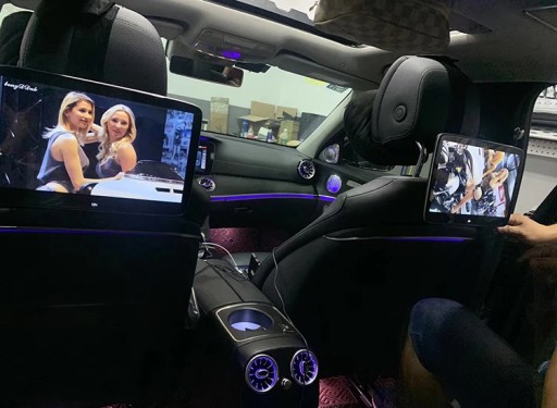 Для Mercedes Benz GLE GLS V Class W167 X167 W447 подголовник заднего сиденья Android