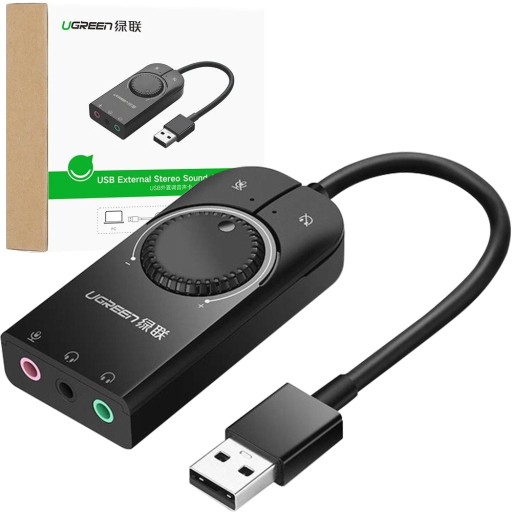 Внешняя звуковая карта Ugreen 40964.