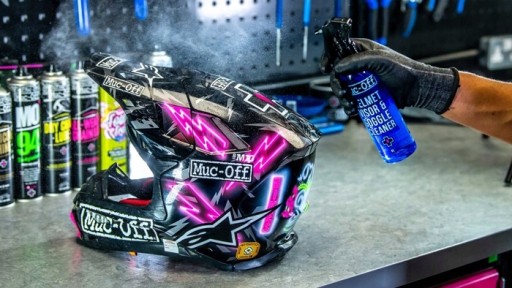 MUC-OFF — НАБОР ДЛЯ ОЧИСТКИ ВИЗИРА, КОРПУСА И СТЕКЛА