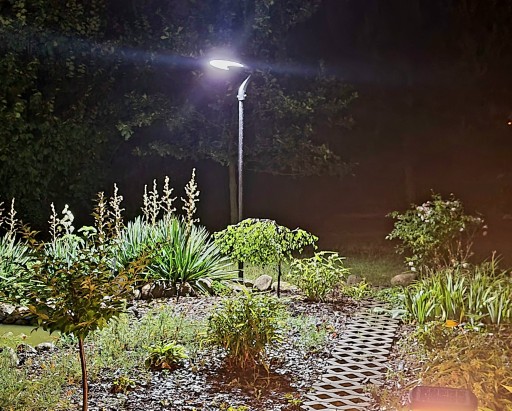 Светодиодный парковый светильник на солнечных батареях SANKO P-08 LED 20W