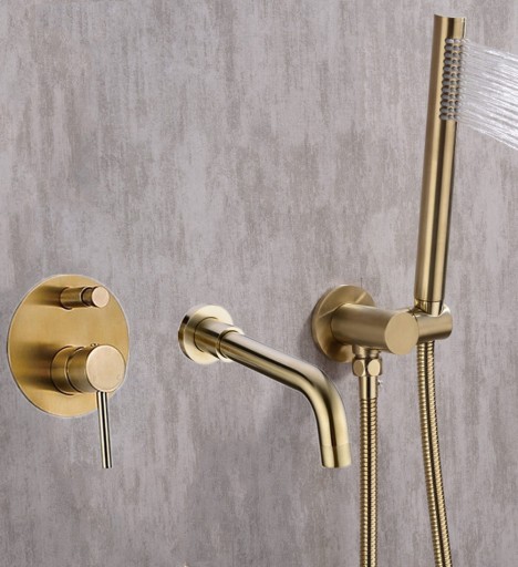 ZESTAW WANNOWO-PRYSZNICOWY CALANI NEXOS GOLD