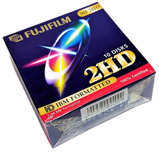 10 FDD-ДИСКОВ FUJIFILM MFD-2HD 1,44 МБ 3,5 дюйма