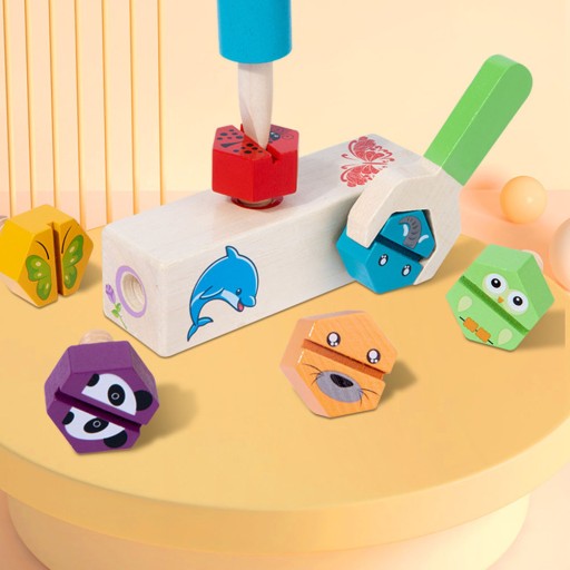 1 комплект деревянных игрушек-инструментов
