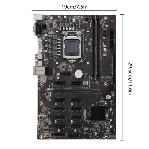 Материнская плата компьютера DDR4 LGA1151