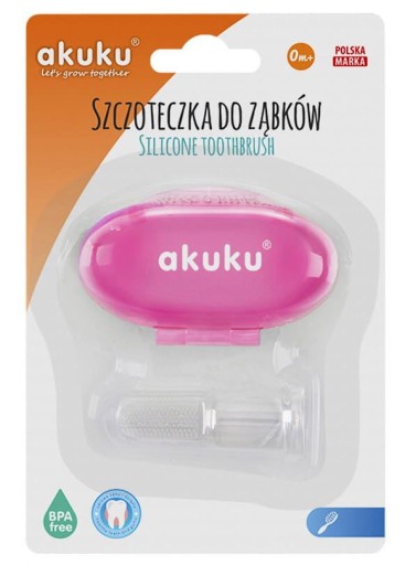 Akuku Первая зубная щетка и массажер