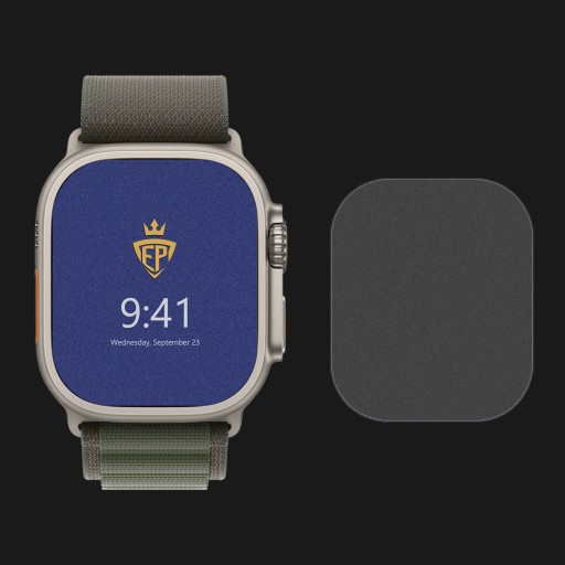 МАТОВАЯ ПЛЕНКА ДЛЯ APPLE WATCH ULTRA 49ММ ГИДРОГЕЛЬ БЕЗ ОТПЕЧАТКОВ 4в1