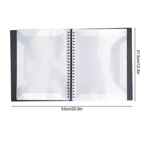 Folder na nuty PP Pojemność 60 stron Zapisywalny uchwyt na papier do J2