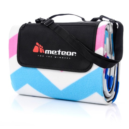 ОДЕЯЛО ДЛЯ ПИКНИКА METEOR BEACH 180x200 ALU зигзаги