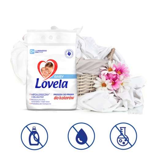Lovela BABY Белый стиральный порошок цветной 2,6 кг
