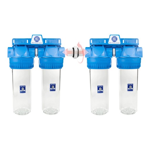 Фильтр жесткой воды и железа для всего дома Aquafilter