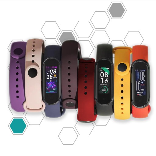 РЕМЕНЬ ДЛЯ XIAOMI MI BAND 5 — МНОГО ЦВЕТОВ