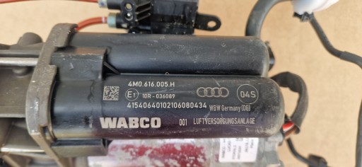 КОМПРЕССОР ПОДВЕСКИ AUDI Q7 TOUAREG III 4M0616005H В КОМПЛЕКТЕ