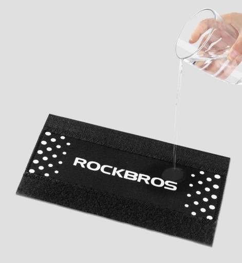 Защита рамы велосипеда перед цепью, универсальная, светоотражающая, ROCKBROS 01112