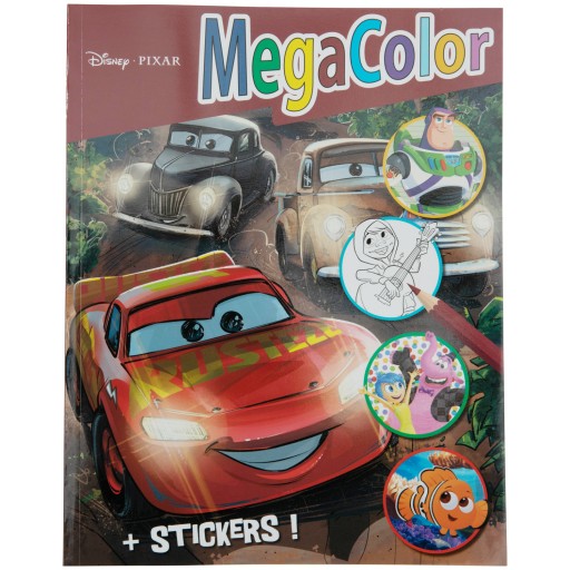 РАСКРАСКА DISNEY MEGA COLOR PIXAR ГЕРОИ