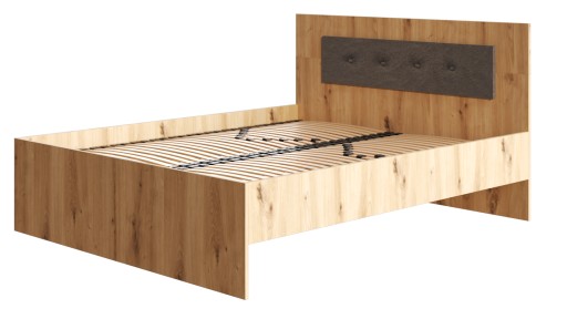 КРОВАТЬ ГРАНДЕ 140x200 см | ДЖОМА | БЕЛЫЙ