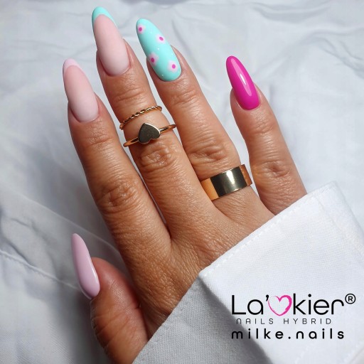 La'kier Zestaw 5x lakier hybrydowy + 5x pilnik łódka 100/180 gratis