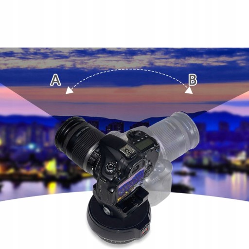 Andoer YT1200 моторизованная головка Pan Tilt с поворотом на 360°