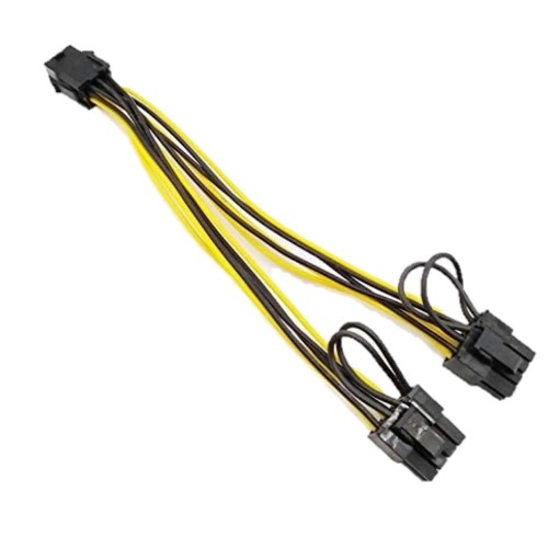 Графический адаптер с 6PIN на 2 x 8PIN Riser