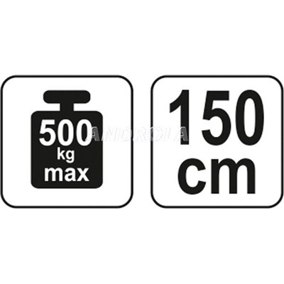 Балка подвески двигателя, грузоподъемность 500 кг Yato