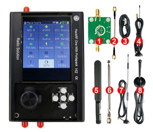 Взлом радиостанции HackRF One PORTAPACK 2 LNA SDR RX/TX