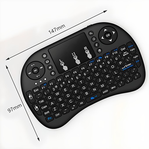 БЕСПРОВОДНАЯ КЛАВИАТУРА ДИСТАНЦИОННАЯ МЫШЬ СЕНСОРНАЯ ПАНЕЛЬ ДЛЯ i8 SMART TV