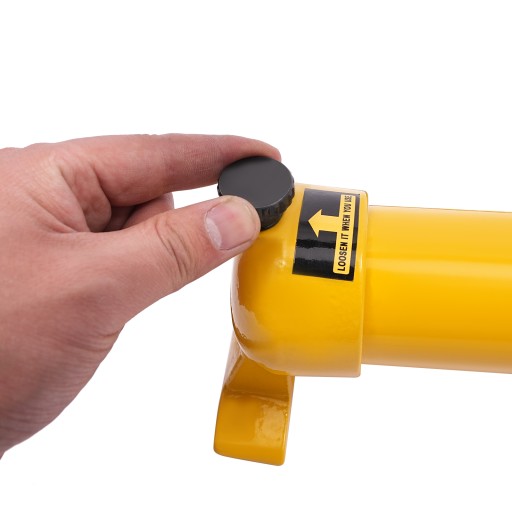Hydrauliczna Pompa Ręczna Żółta (Z Manometrem) 700bar Pojemność Oleju 700cc