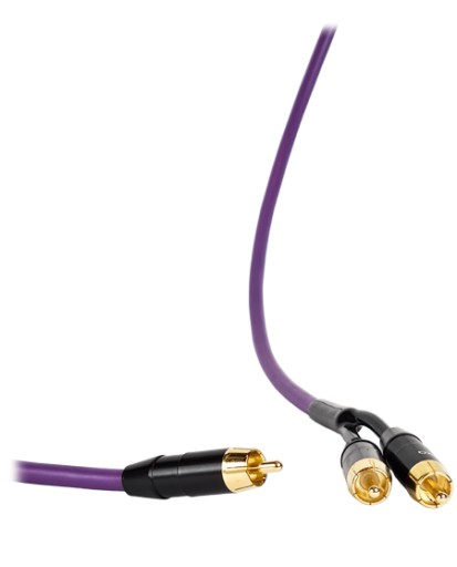 КАБЕЛЬ ДЛЯ САБВУФЕРА MELODIKA MDSWY10 Y 1-2RCA 1м