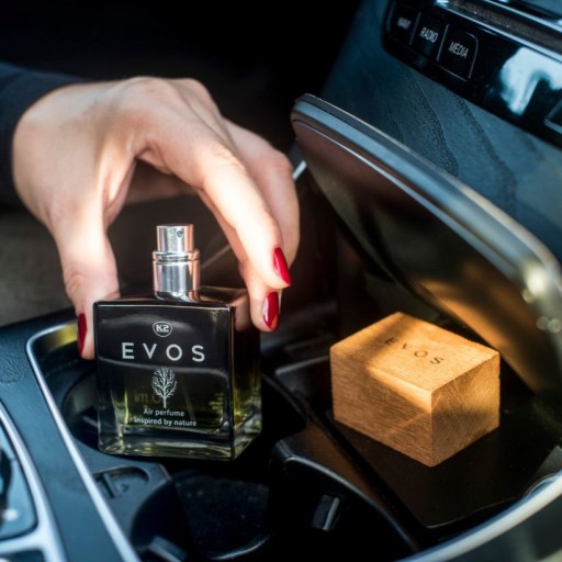 K2 EVOS BOSS 50 ml ZAPACH PERFUMY DO SAMOCHODU AUTA ODŚWIEŻACZ