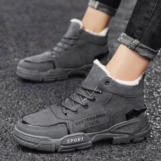 MĘSKIE BUTY ZIMOWE MARTIN SKÓRZANE R.39-4441