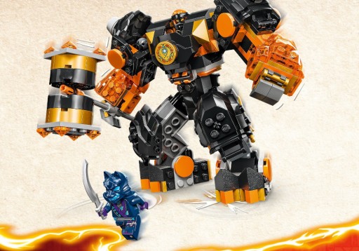 LEGO 71806 NINJAGO Столовая площадка элементаля земли Коула