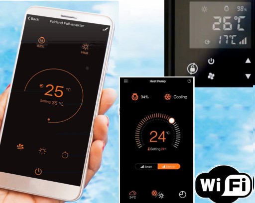INVERTER Plus тепловой насос для бассейна 6,5 кВт КОМПЛЕКТ