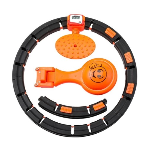 Hula hop HULA ROLL z obciążeniem odchudzające Z LICZNIKIEM