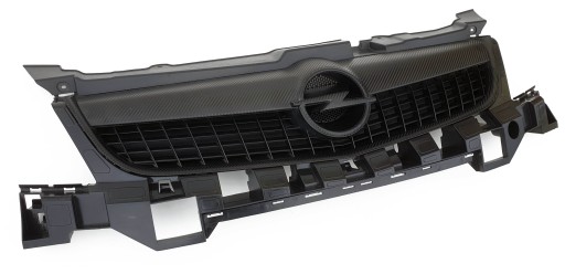 Opel Vectra C / Signum LIFT решетка-заглушка - SET черный матовый тюнинг
