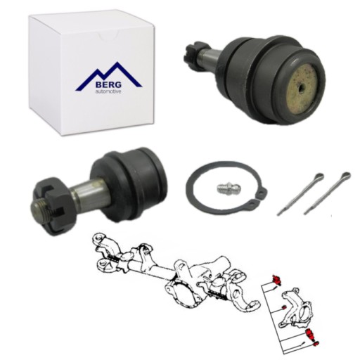 Поворотные пальцы 2 шт JEEP GRAND CHEROKEE WJ 99-