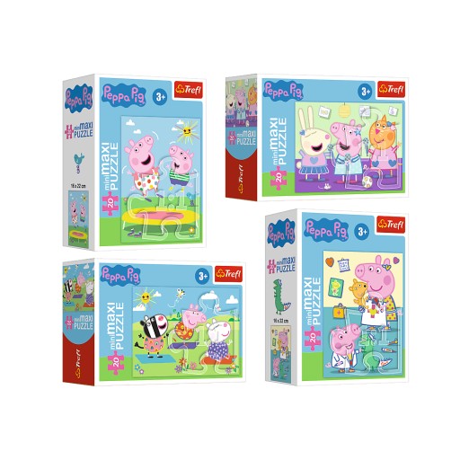 Пазл 20 деталей MiniMaxi PEPPA PIG Trefl 21124
