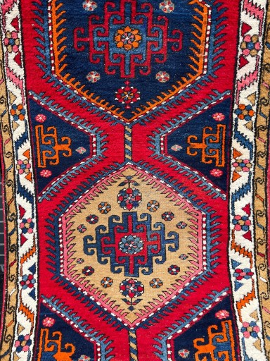 100lat IRAN VINTAGE CHODNIK AFSHAR 320x108 gal8tys