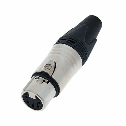NEUTRIK NC5FXX — гнездовой разъем XLR, 5 контактов