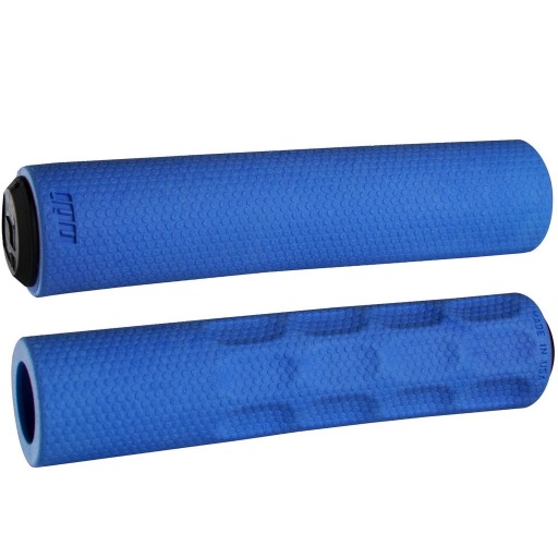 Gripy Rowerowe Niebieskie ODI F1 Vapor 130 Nowa jakość chwytów 30% lżejsze!