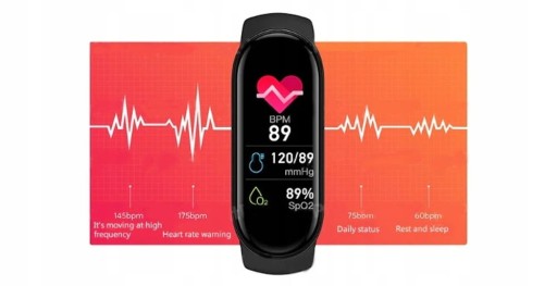 SMARTBAND M7 SMARTWATCH BAND ЧАСЫ ШАГОМЕТР ИЗМЕРИТЕЛЬ ЧСС