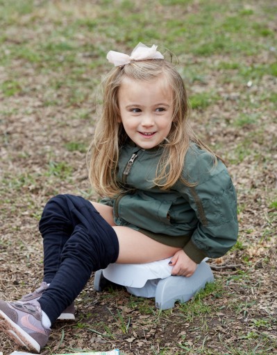КРЫШКА ДЛЯ УНИТАЗА Potty 2в1 БЕЛЫЙ И СИНИЙ POTETTE PLUS