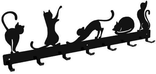 Cat Cats - вешалки для одежды (модель 019)