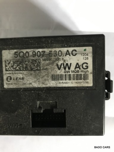 5Q0907530AC STEROWNIK GATEWAY VW AUDI A3 8V SKODA
