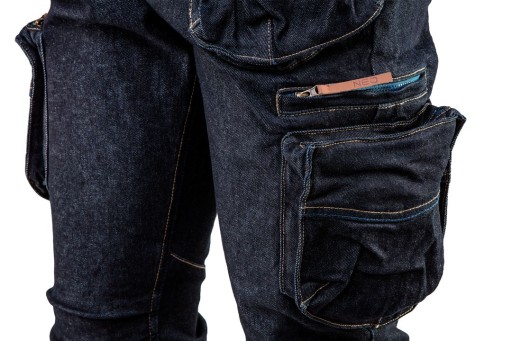 Рабочие брюки NEO JEANS, размер XL/54 DENIM, длина до талии.