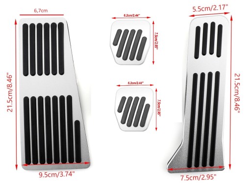 Mazda 3 Axela Pedal Covers 2013 - 2018