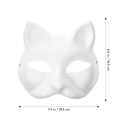 Therian Mask White Cat Товары для выпускного вечера 10 шт.