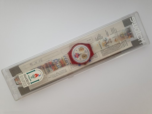 SWATCH Atlanta 1996 Olympics Chrono DALEY THOMPSON